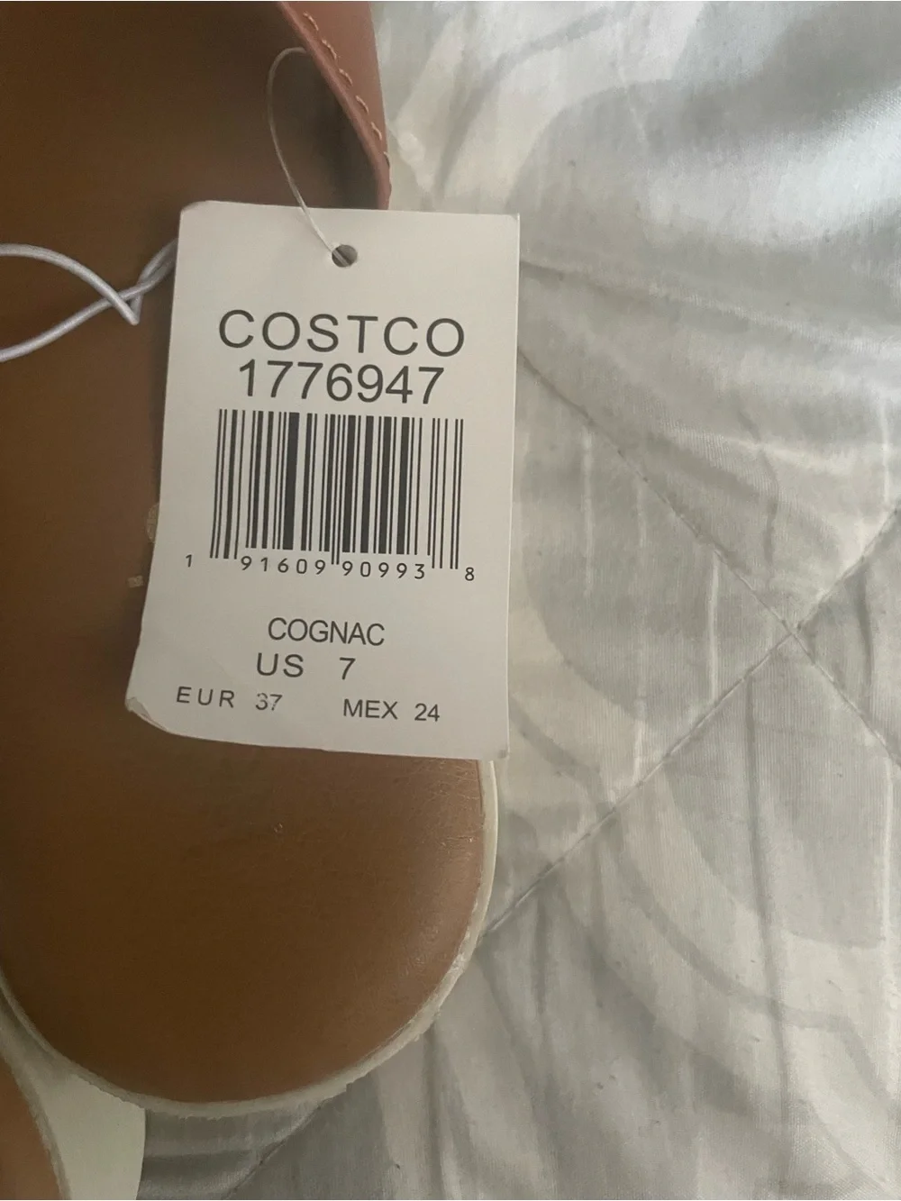 Kensie Tan Double-Strap Slide Sandals